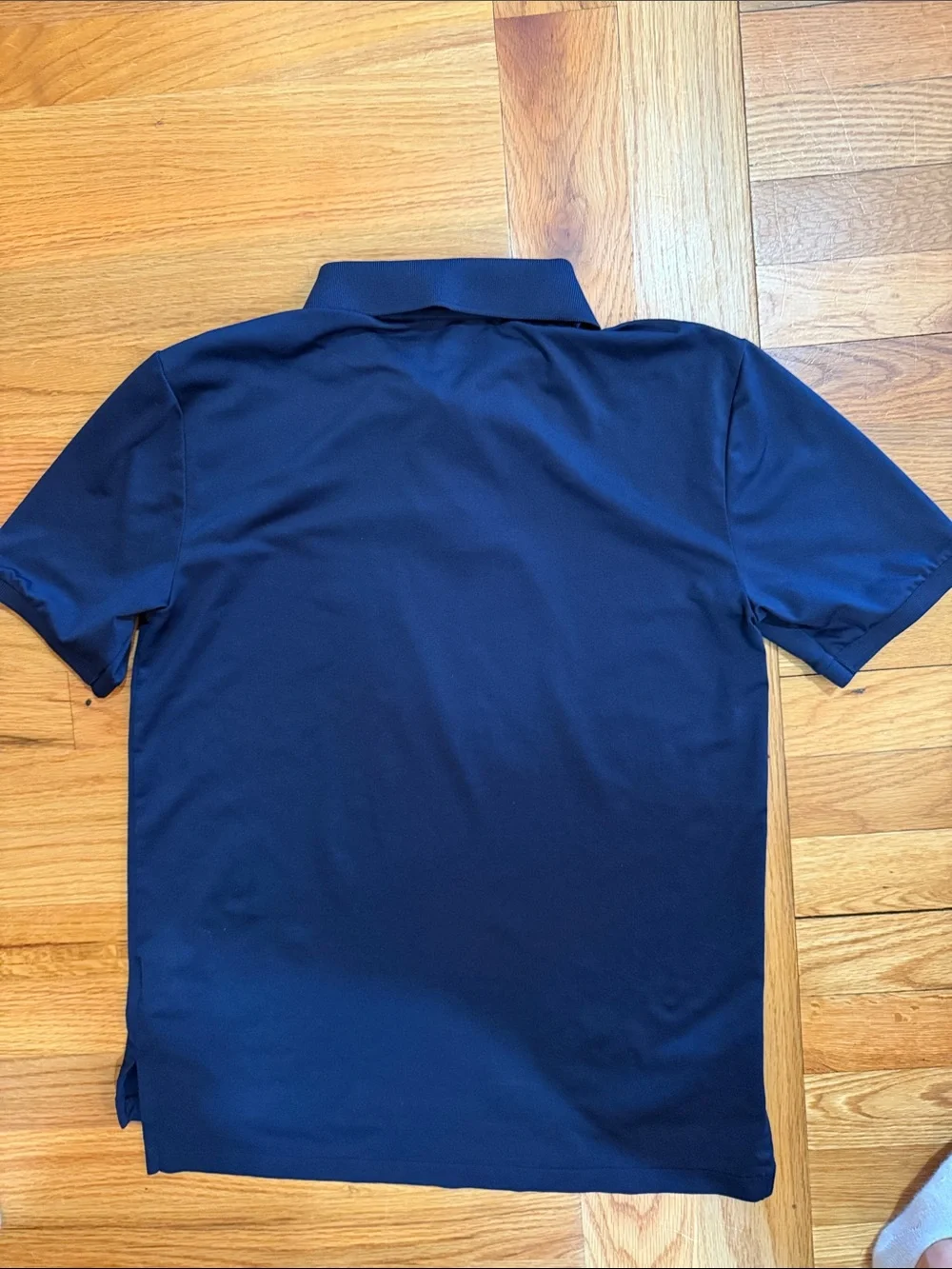 Ralph Lauren Navy Blue Polo Shirt with White Pony Logo kids Large
